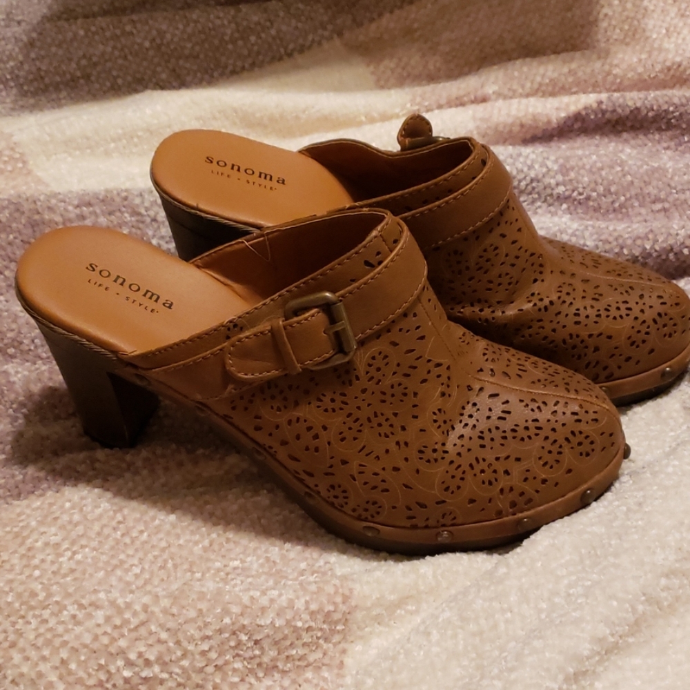 Sonoma heeled Mules